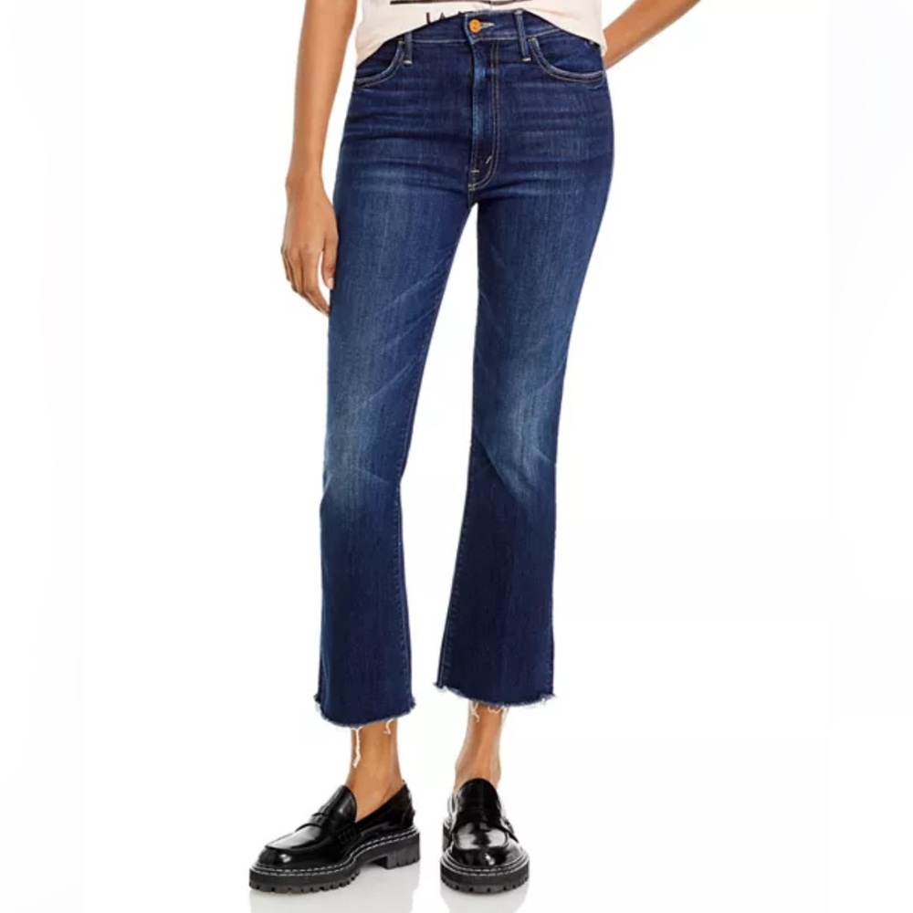 MOTHER The Hustler Ankle Fray Size 26